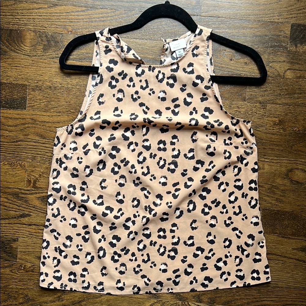 Leopard Print Women's Top